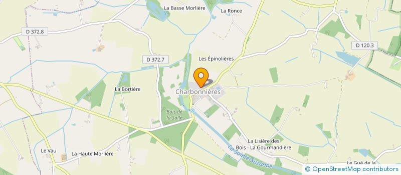 localisation de l'entreprise TFD à CHARBONNIERES