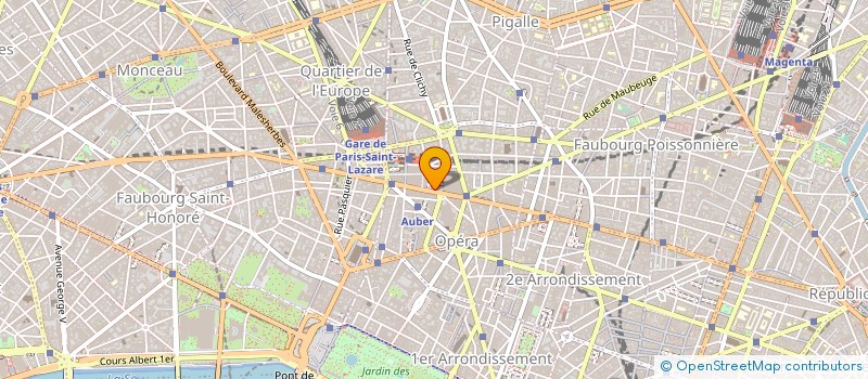 localisation de l'entreprise TFE TRANSPORT AG CO TFE à PARIS