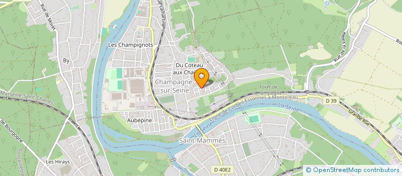 localisation de l'entreprise TFGV  CHAMPAGNE-SUR-SEINE