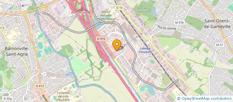 localisation de l'entreprise TFI COURTAGE ET PATRIMOINE à LABEGE