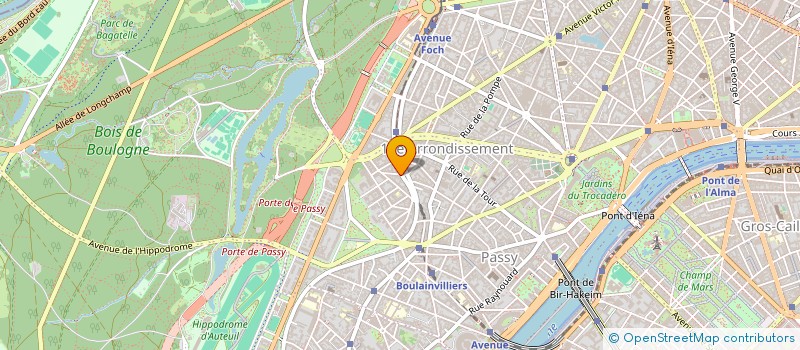 localisation de l'entreprise TFIS EVENTS  PARIS