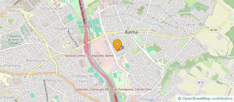 localisation de l'entreprise TFK à BALMA