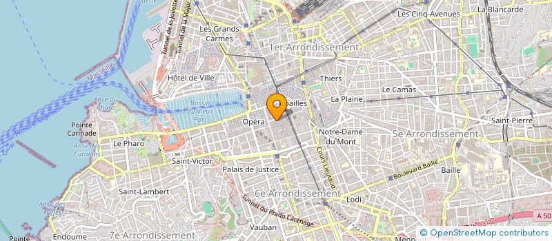 localisation de l'entreprise TFK EXPERTISE à MARSEILLE