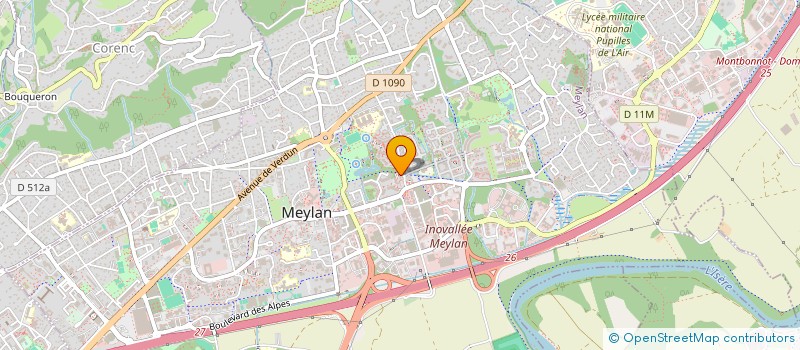 localisation de l'entreprise TFL  MEYLAN