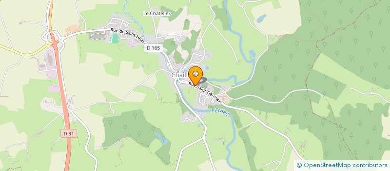 localisation de l'entreprise TFL GROUPE DEVELOPPEMENT à CHAILLAND