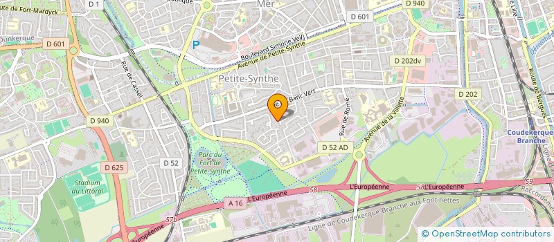 localisation de l'entreprise TFLCG à DUNKERQUE