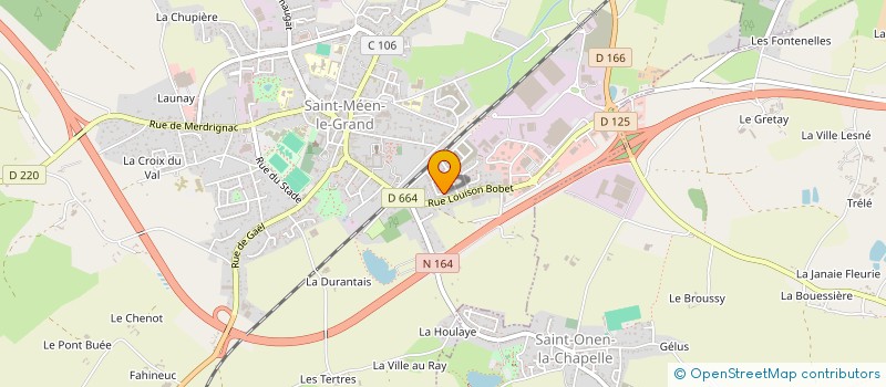 localisation de l'entreprise TFM à SAINT-MEEN-LE-GRAND