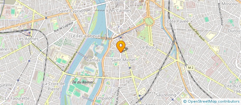 localisation de l'entreprise TFM à TOULOUSE