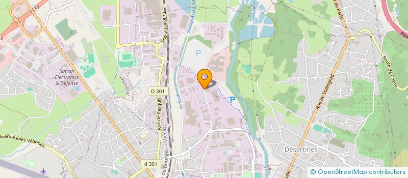 localisation de l'entreprise TFM AUTO  MONTLUCON