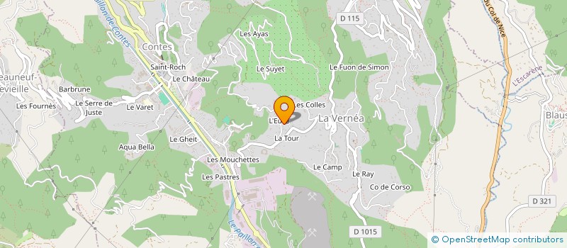 localisation de l'entreprise TFM SPORTS à CONTES