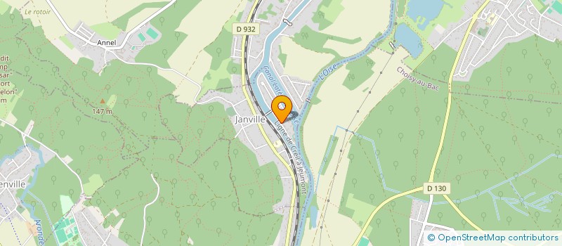 localisation de l'entreprise TFMS à CUINCY