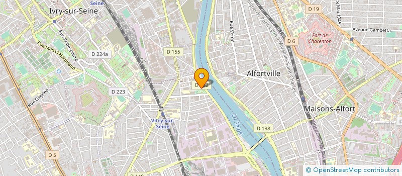 localisation de l'entreprise TFN AFFRETEMENT ET LOGISTIQUE à VITRY-SUR-SEINE