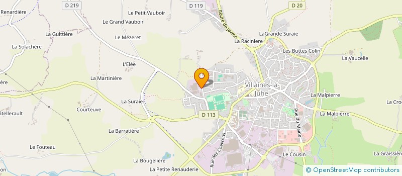 localisation de l'entreprise TFP AURILLAC à AURILLAC