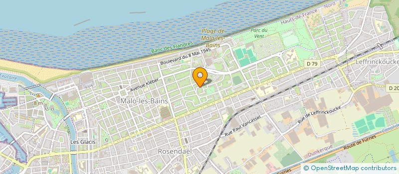 localisation de l'entreprise TFP HOLDING à DUNKERQUE