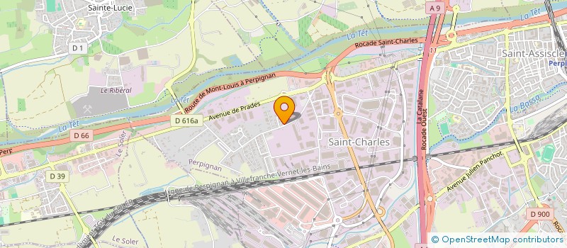 localisation de l'entreprise TFPC  PERPIGNAN