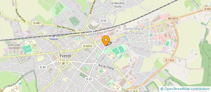 localisation de l'entreprise TFR CONCEPT à YVETOT