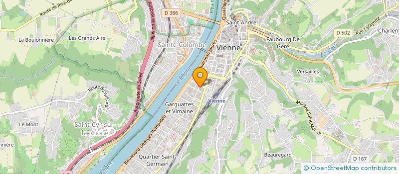 localisation de l'entreprise TFS INVESTMENT à VIENNE