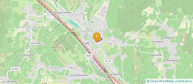 localisation de l'entreprise TFSA  LA ROCHE-VINEUSE