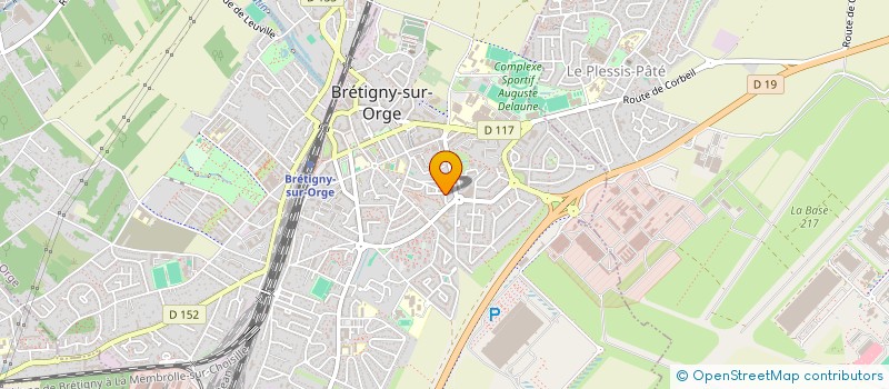 localisation de l'entreprise TFSP à BRETIGNY-SUR-ORGE