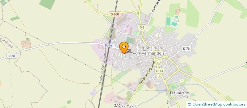 localisation de l'entreprise TFT 02  BOHAIN EN VERMANDOIS