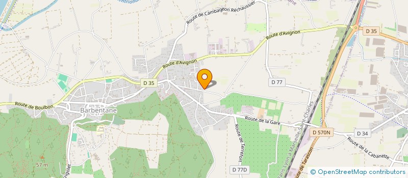 localisation de l'entreprise TFT à BARBENTANE
