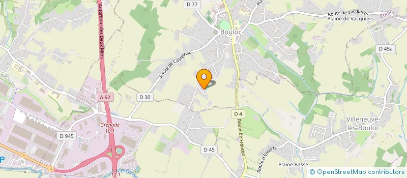 localisation de l'entreprise TFT à BOULOC