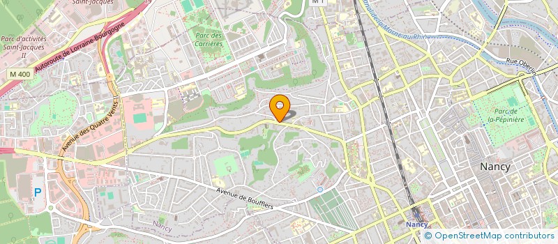 localisation de l'entreprise TFT  NANCY