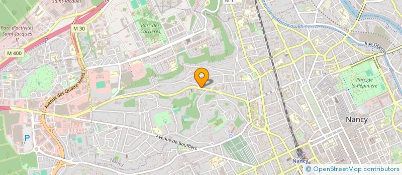 localisation de l'entreprise TFT PROGRESS  NANCY