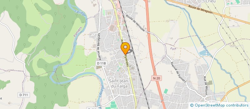localisation de l'entreprise TFT SECURITE à SAINT-JEAN-DU-FALGA