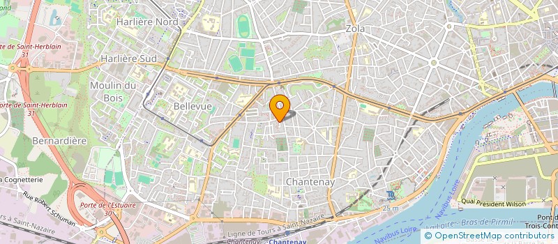 localisation de l'entreprise TFTF à NANTES