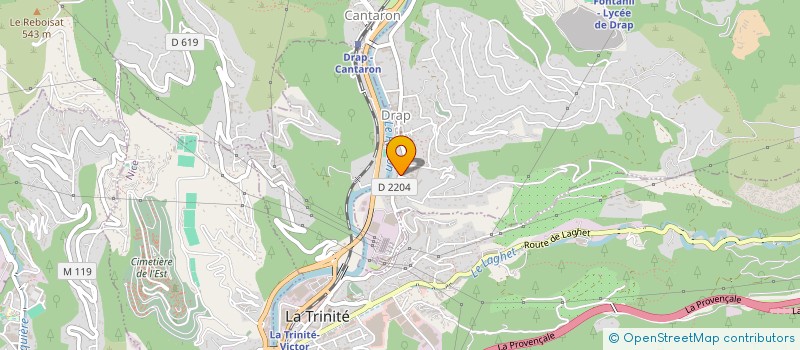 localisation de l'entreprise TFTL  DRAP