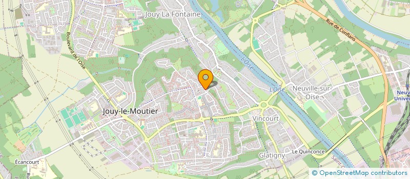 localisation de l'entreprise TFVGLOBALCONSULTING  JOUY-LE-MOUTIER