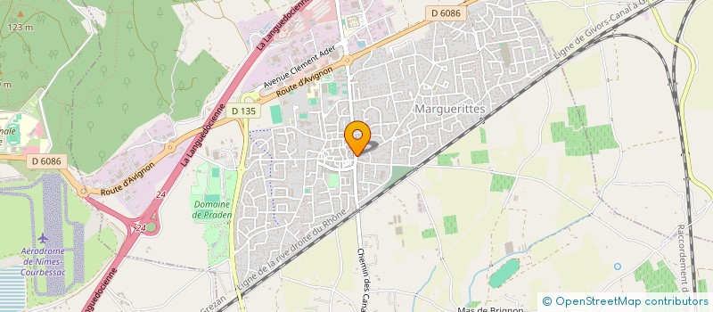 localisation de l'entreprise TG-ADMG  MARGUERITTES