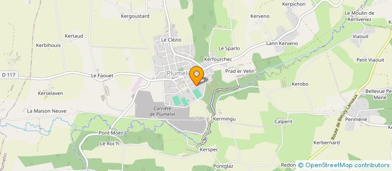 localisation de l'entreprise TG CARD à PLUMELIN