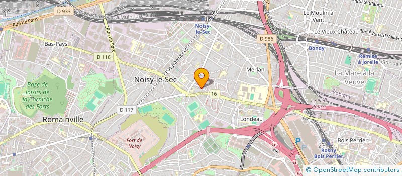 localisation de l'entreprise TG & CO à NOISY-LE-SEC