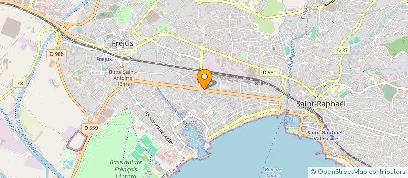 localisation de l'entreprise TG CONNEXION à FREJUS