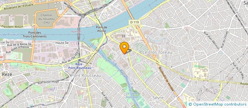 localisation de l'entreprise TG CONSEIL  NANTES