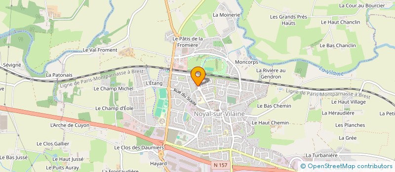 localisation de l'entreprise TG CONSEIL INGENIERIE  NOYAL-SUR-VILAINE