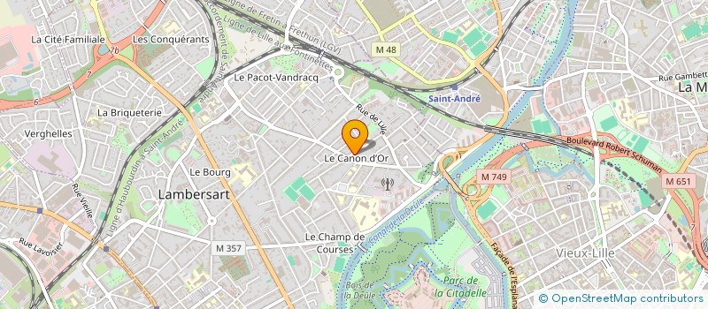 localisation de l'entreprise TG CONSULTING à LAMBERSART