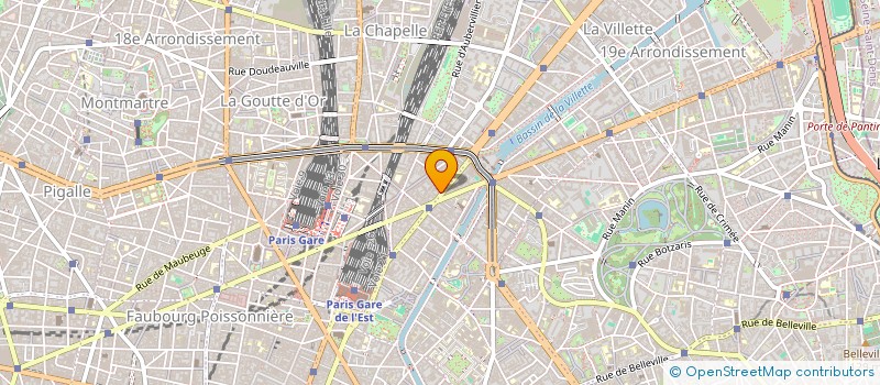 localisation de l'entreprise TG COUVERTURE à PARIS