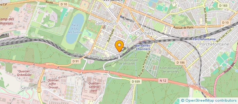 localisation de l'entreprise TG DE BOTHEREL à VERSAILLES