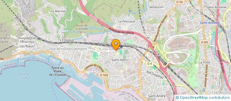 localisation de l'entreprise TG DEVELOPMENT  MARSEILLE