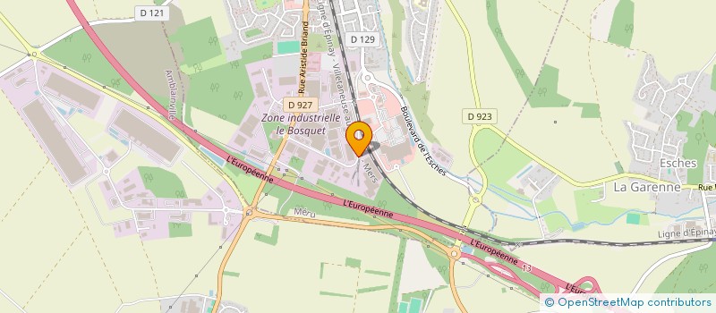 localisation de l'entreprise TG FERMETURES  MERU