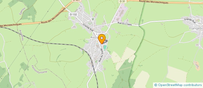 localisation de l'entreprise TG IMMOBILIER  AVOUDREY