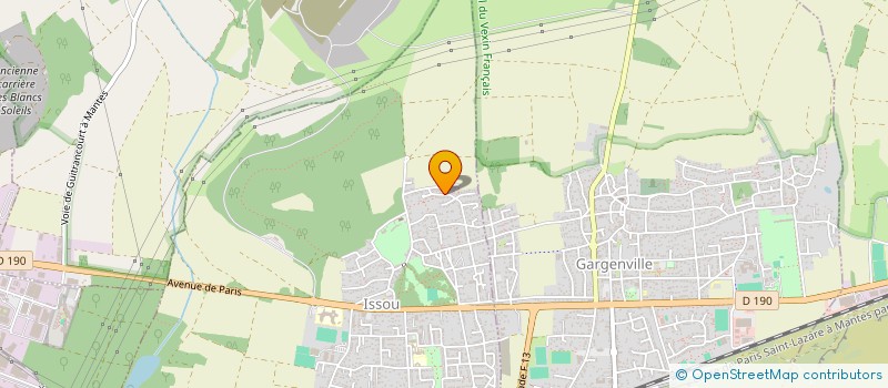 localisation de l'entreprise TG MULTISERVICES  ISSOU