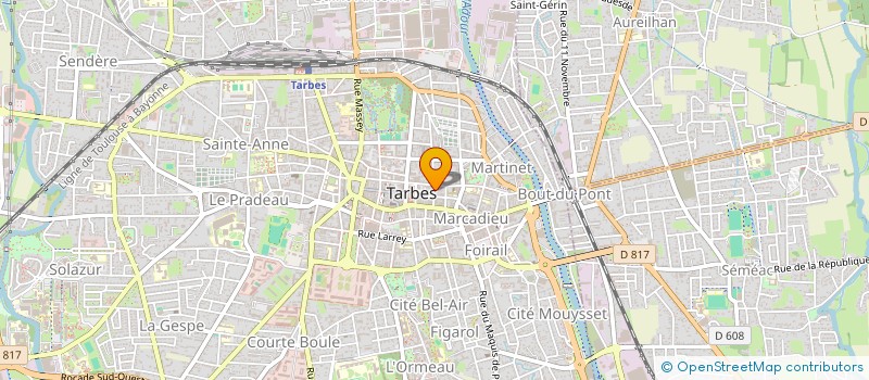 localisation de l'entreprise TG PATRIMOINE  TARBES