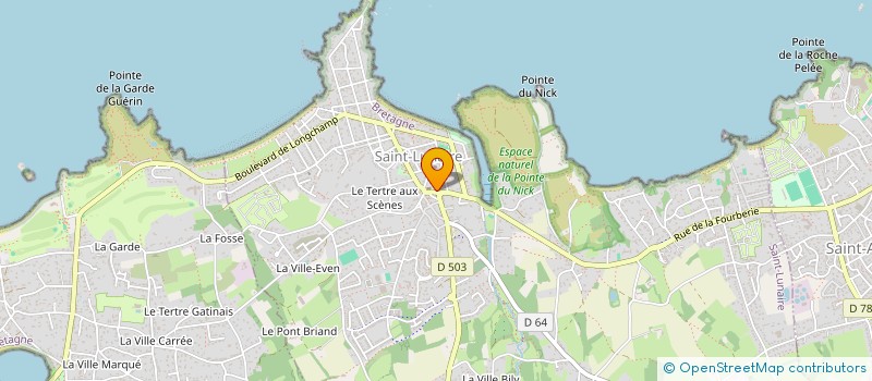 localisation de l'entreprise TG SAILING  SAINT-LUNAIRE