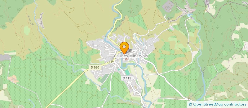 localisation de l'entreprise TG SERVICES à CAUNES-MINERVOIS