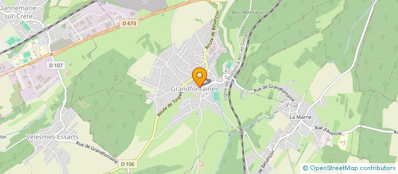 localisation de l'entreprise TG SERVICES HABITAT  GRANDFONTAINE