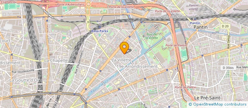 localisation de l'entreprise TG TRANSPORT  PARIS